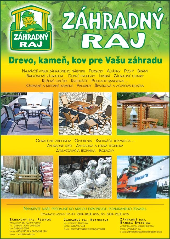 ZÁHRADNÝ RAJ