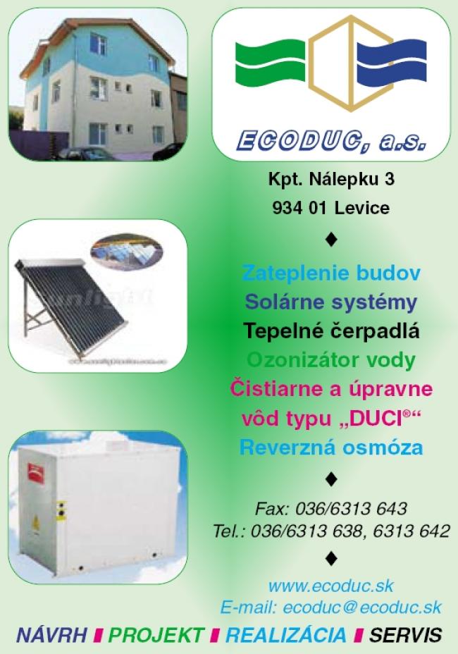 ECODUC, a.s.