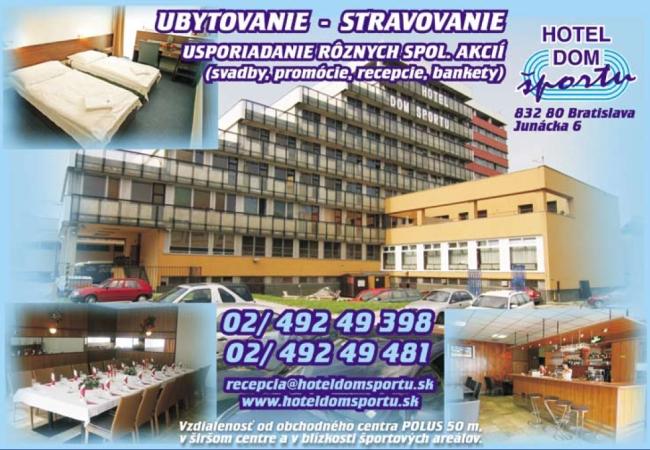 HOTEL DOM ŠPORTU